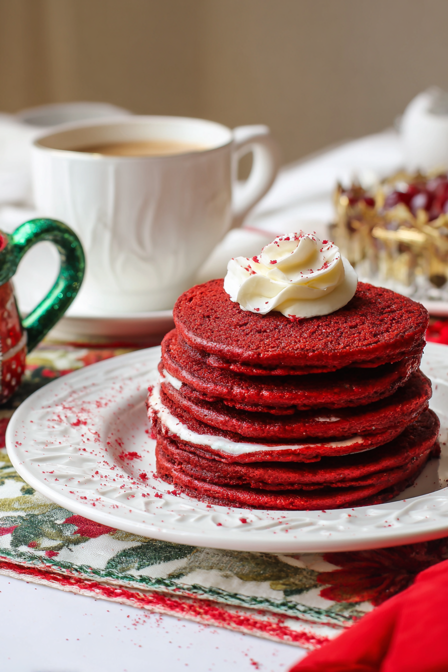 Easy Red Velvet Pancakes: Fluffy & Festive for Any Occasion